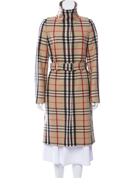 burberry plaid trench coat|burberry trench coat women's.